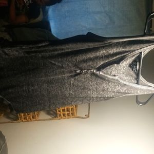 See through cotton sleeveless shirt size l